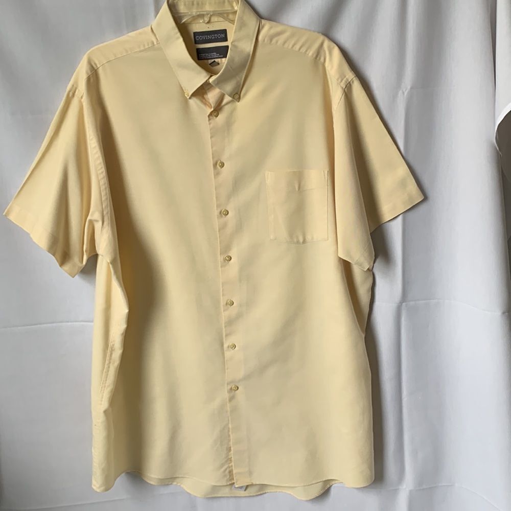 Covington Yellow Dress Shirt XL